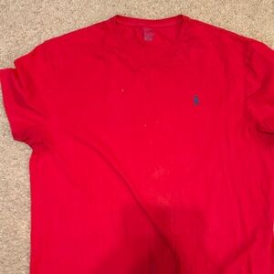 Polo by Ralph Lauren Men's Vivid Red Tee